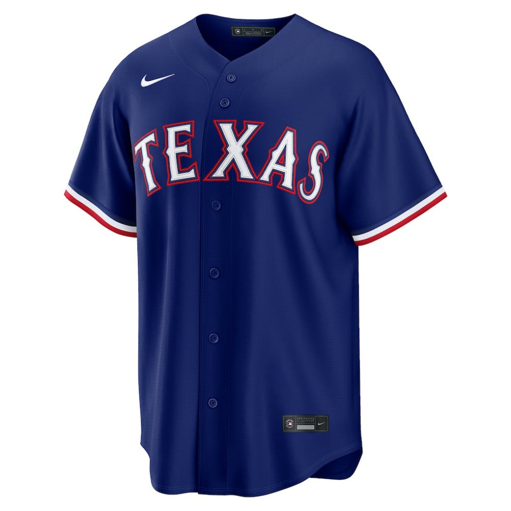 Royal Corey Seager Texas Rangers Nike Alternate 2 Replica Jersey