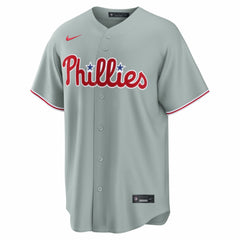 Gray Bryce Harper Philadelphia Phillies Nike Road Replica Jersey