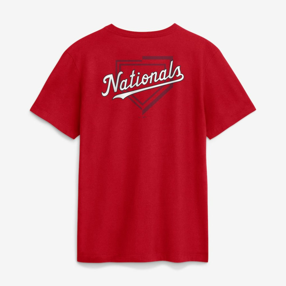 Red Washington Nationals Nike Primetime 2-Hit T-Shirt