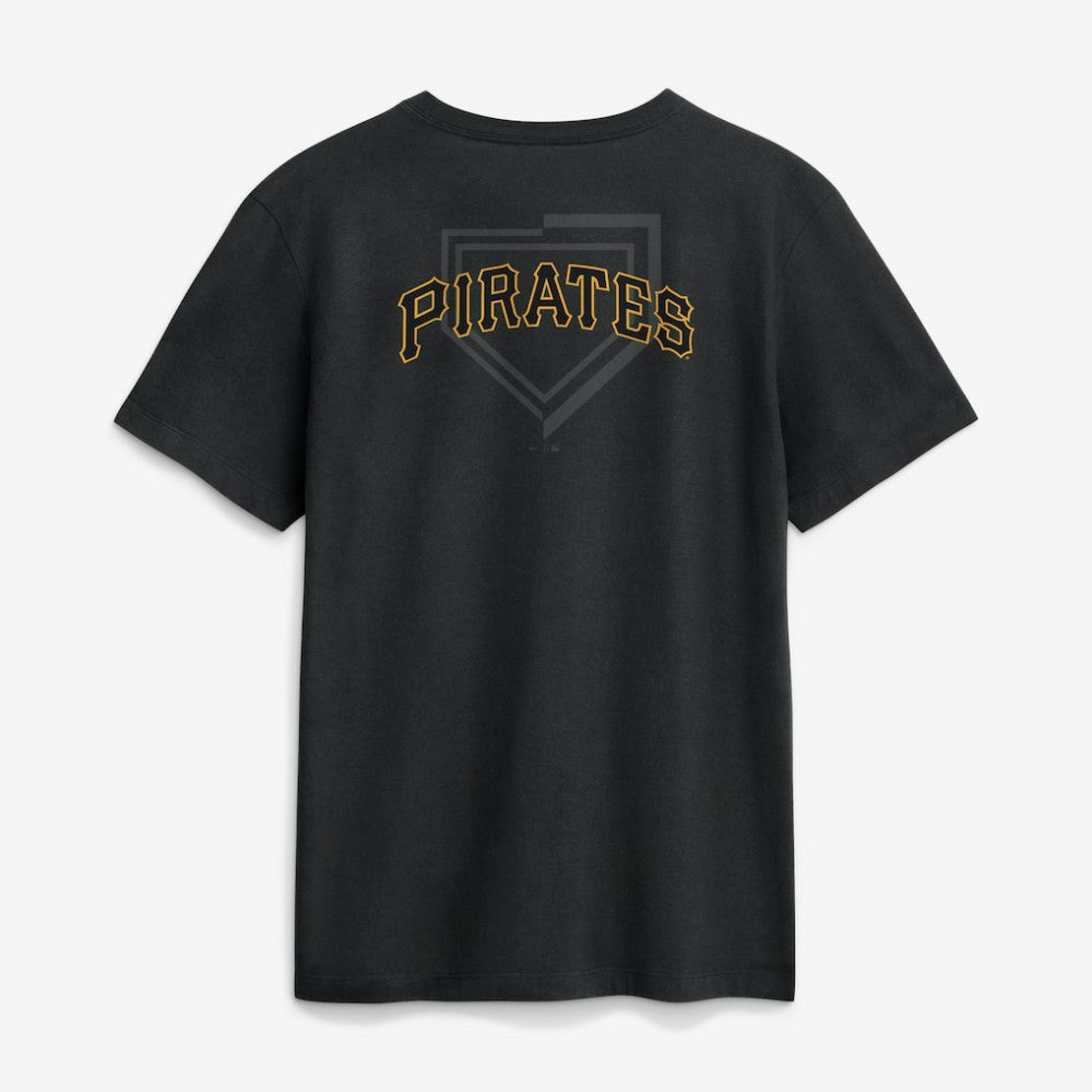 Black Pittsburgh Pirates Nike Primetime 2-Hit T-Shirt