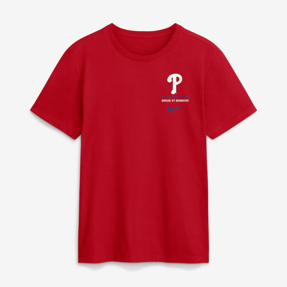 Red Philadelphia Phillies Nike Primetime 2-Hit T-Shirt