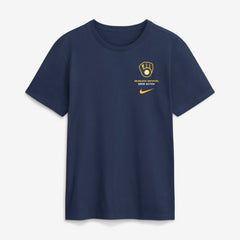 Navy Milwaukee Brewers Nike Primetime 2-Hit T-Shirt