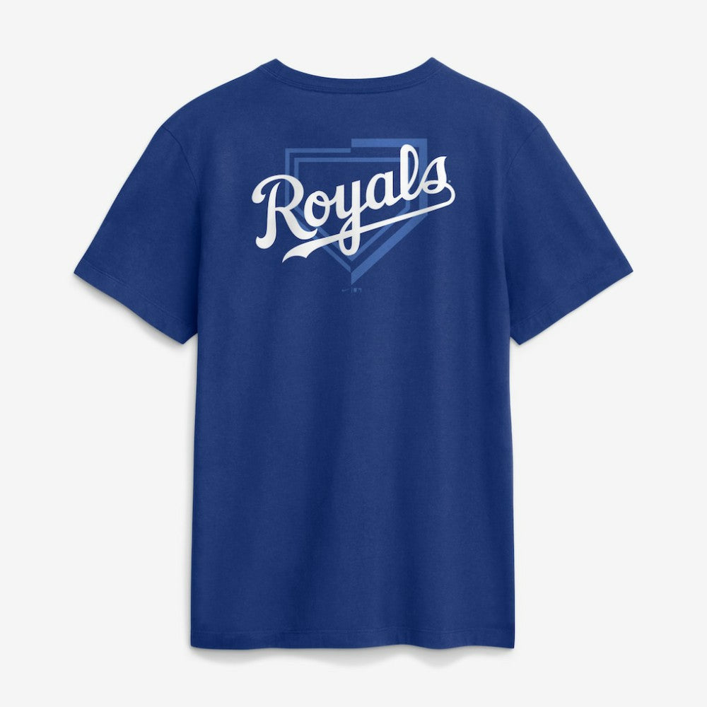 Royal Kansas City Royals Nike Primetime 2-Hit T-Shirt