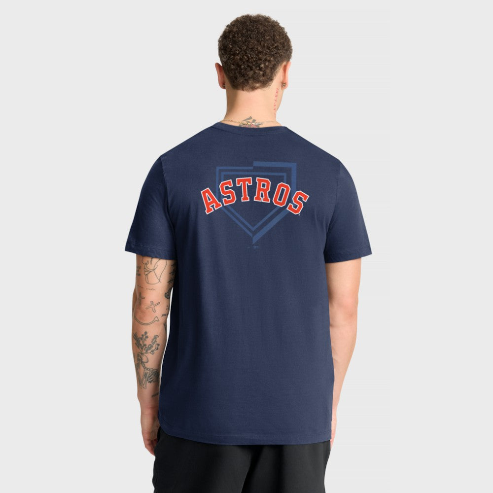 Navy Houston Astros Nike Primetime 2-Hit T-Shirt