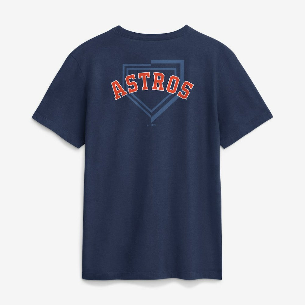 Navy Houston Astros Nike Primetime 2-Hit T-Shirt
