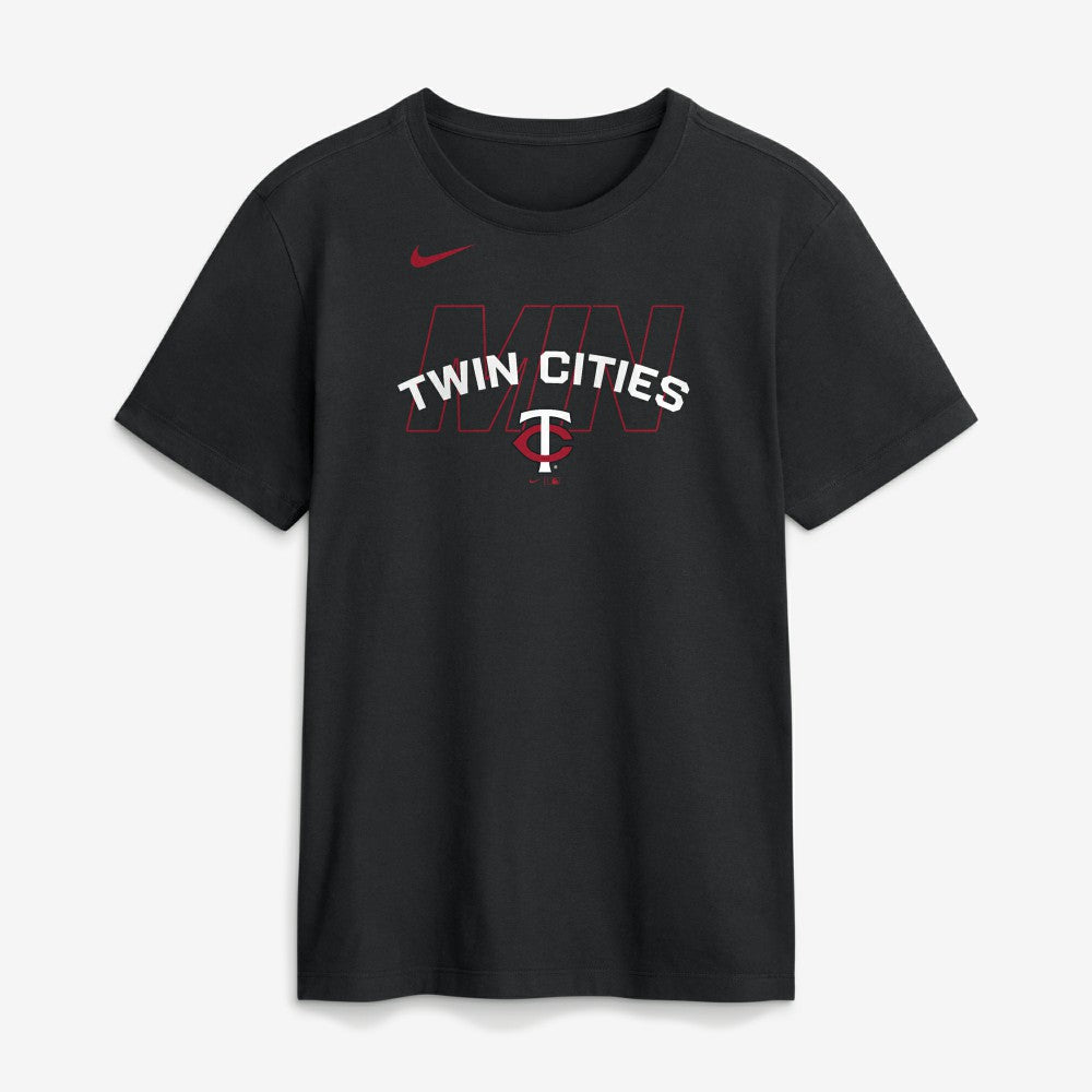 Black Minnesota Twins Nike Primetime Fashion T-Shirt