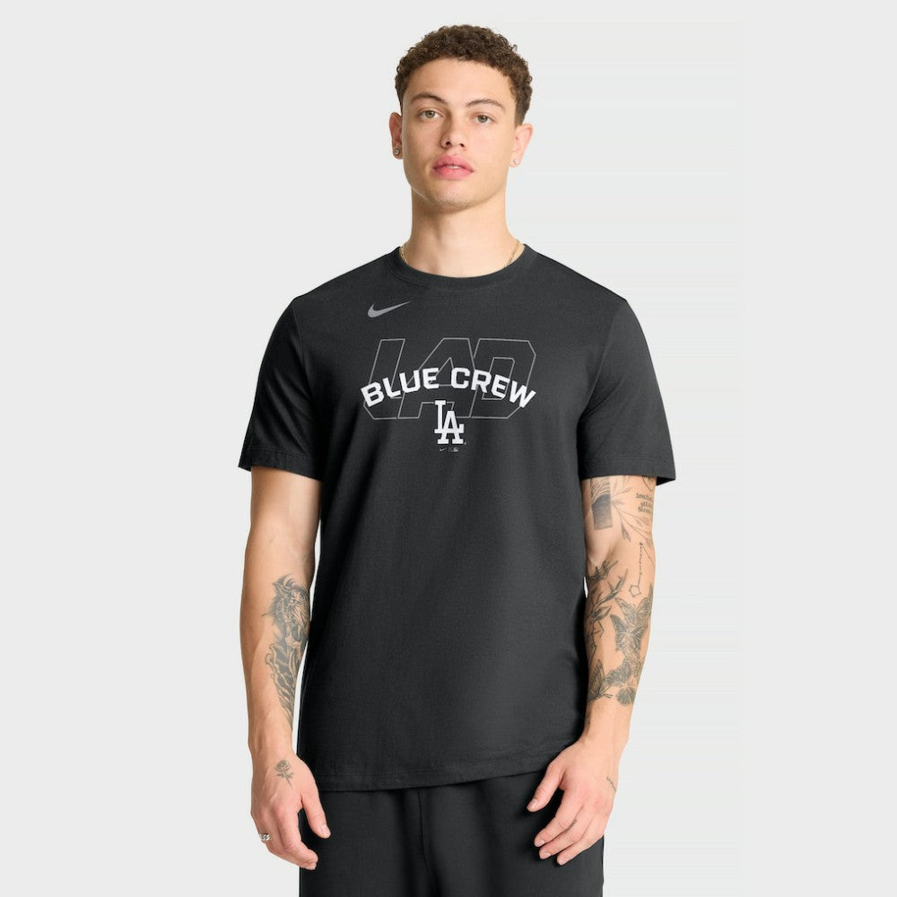 Black Los Angeles Dodgers Nike Primetime Fashion T-Shirt