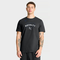 Black Kansas City Royals Nike Primetime Fashion T-Shirt
