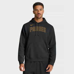 Black San Diego Padres Nike Dri-Fit Club Hoodie