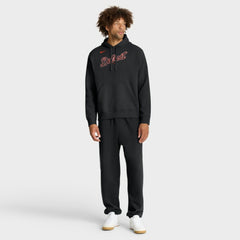 Black Detroit Tigers Nike Dri-Fit Club Hoodie