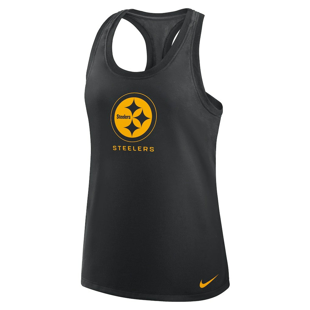 Women's Hurry Up Tri-Blend Dri-FIT Tank Top - Pittsburgh Steelers Tops