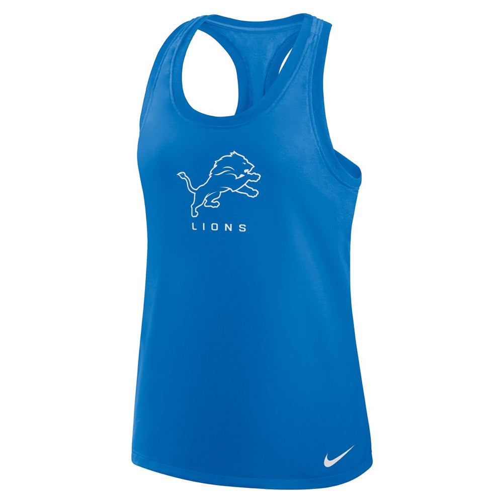 Women's Hurry Up Tri-Blend Dri-FIT Tank Top - Detroit Lions Tops