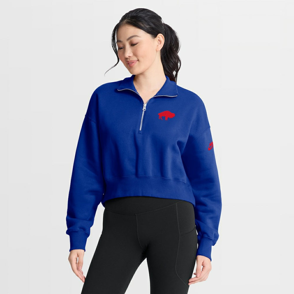 Women's Phoenix Fleece Quarter-Zip Sweatshirt - Buffalo Bills Sweatshirts