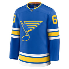 NHL Jake Neighbours St. Louis Blues Fanatics Home Premium Jersey
