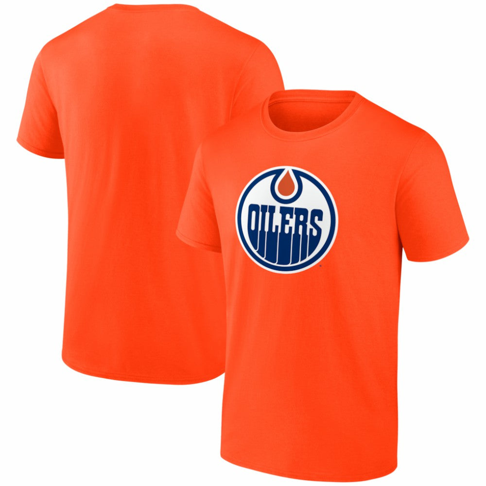NHL Edmonton Oilers Logo Athletic Essential T-Shirt