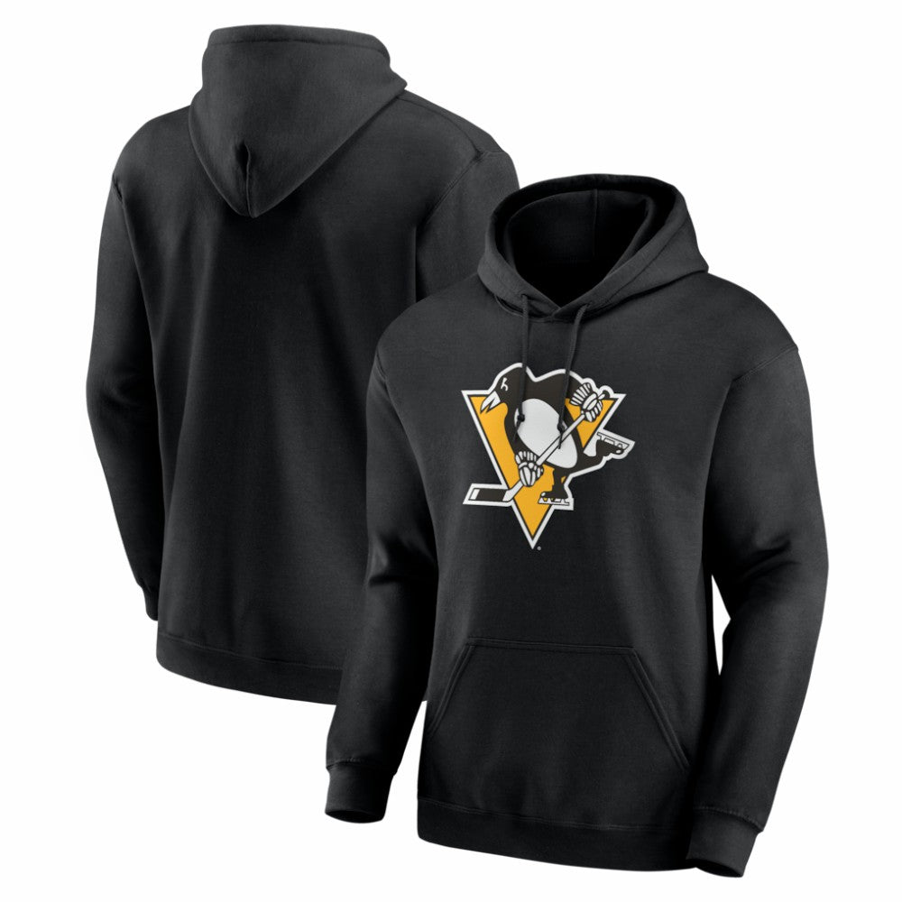 NHL Pittsburgh Penguins Logo Athletic Essential Hoodie
