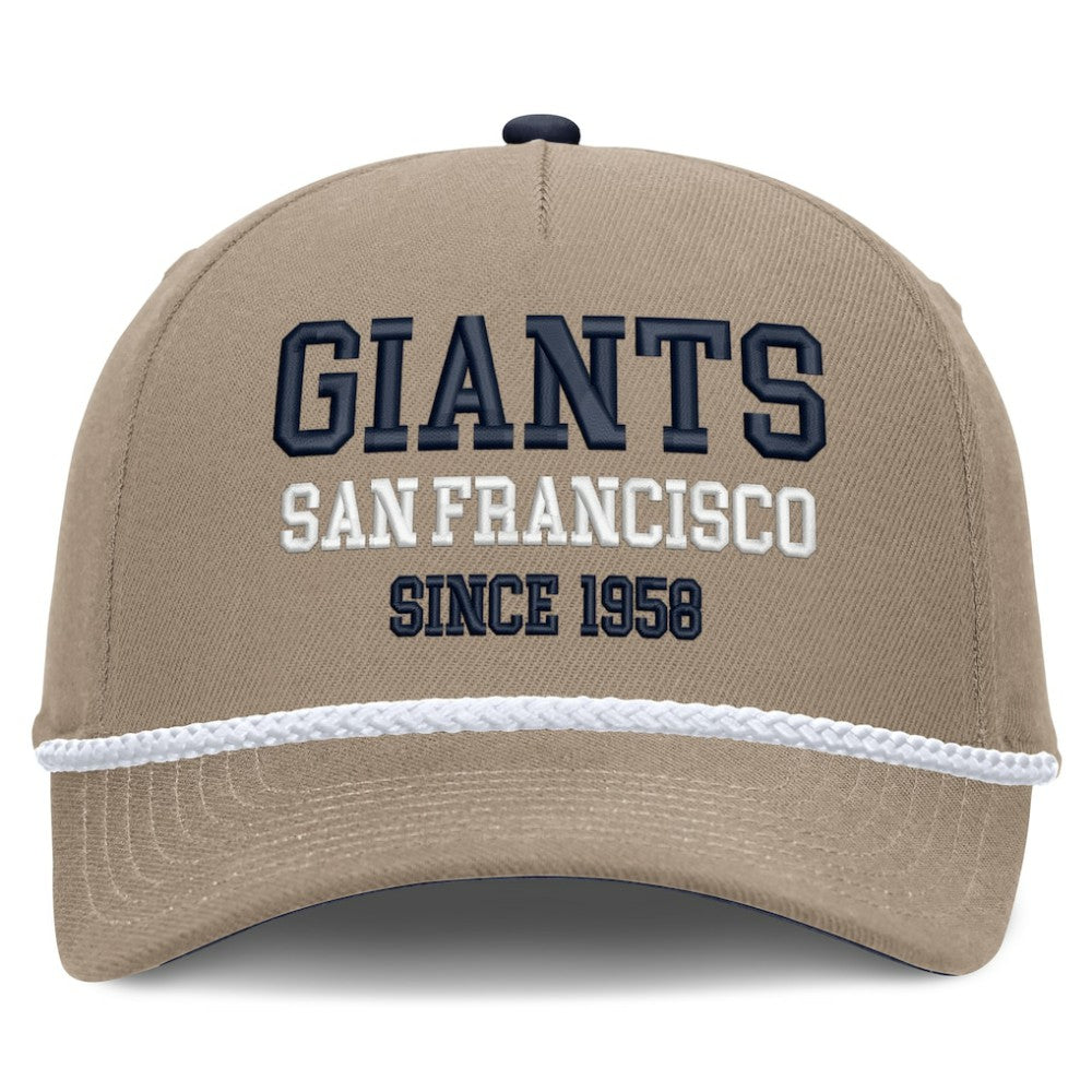 Khaki San Francisco Giants Nike Father's Day Rope Rise Adjustable Hat