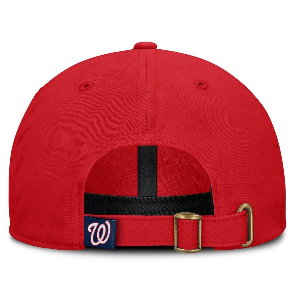 Red Washington Nationals Fanatics Women's Velocity Adjustable Hat