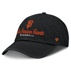 Black San Francisco Giants Fanatics Women's Velocity Adjustable Hat