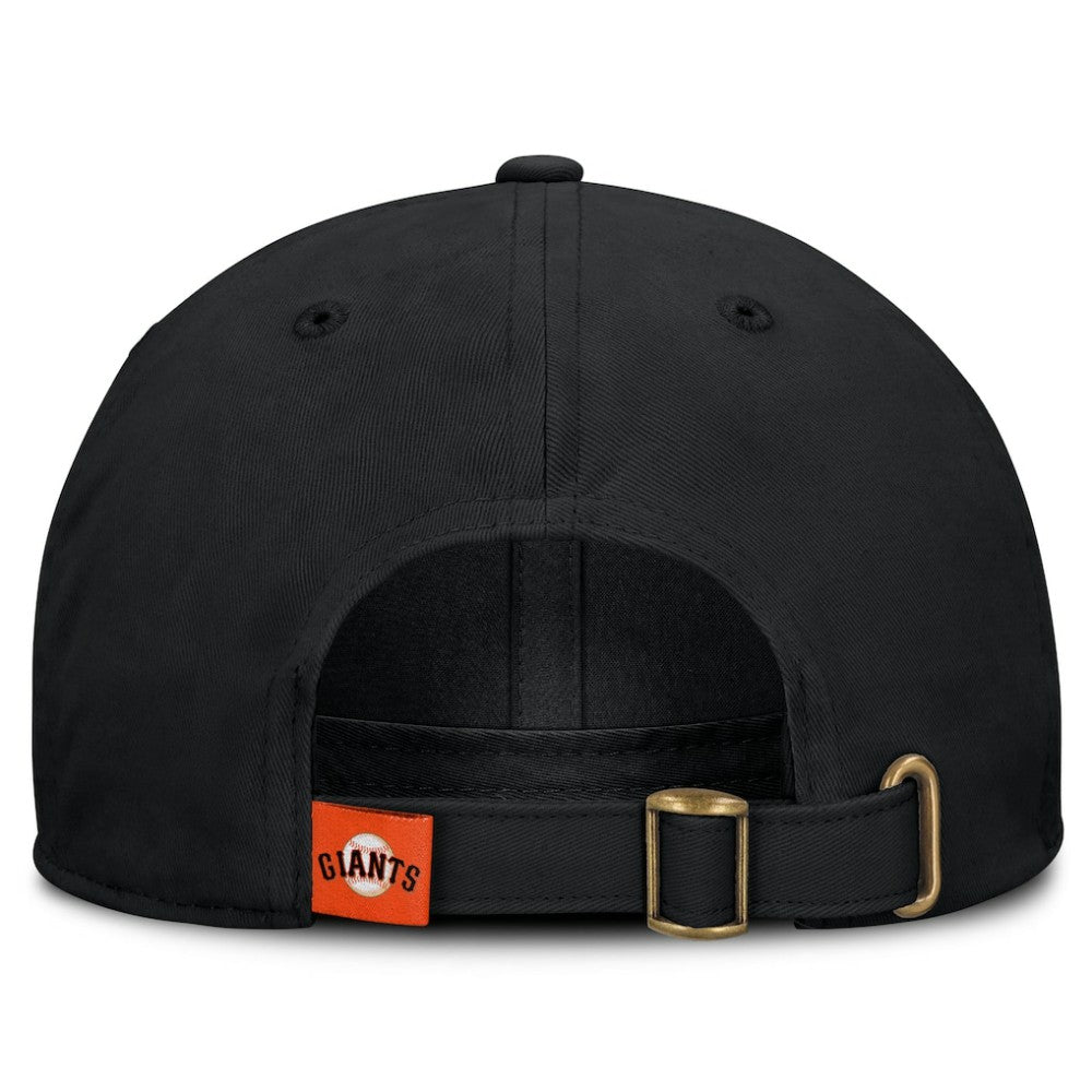 Black San Francisco Giants Fanatics Women's Velocity Adjustable Hat