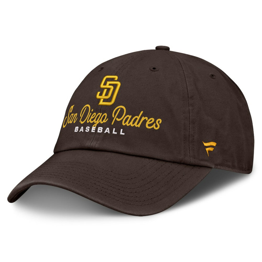 Brown San Diego Padres Fanatics Women's Velocity Adjustable Hat