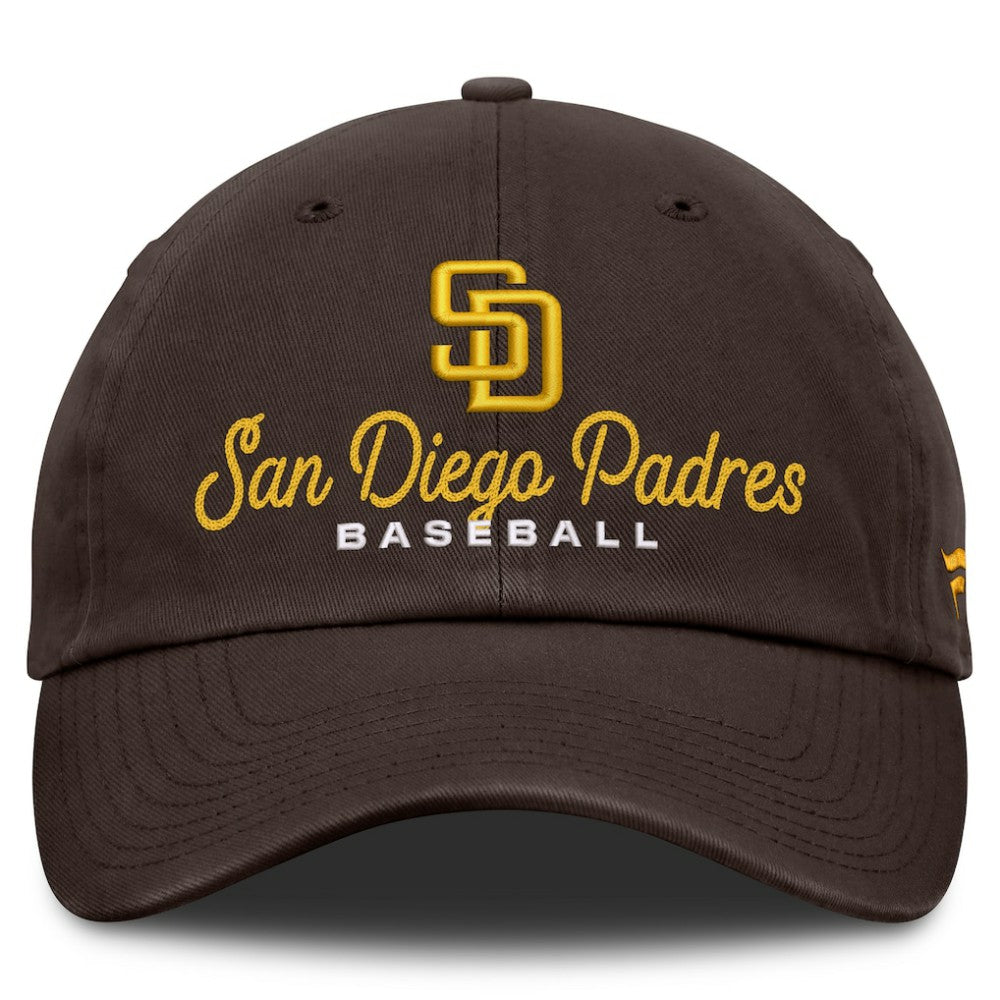 Brown San Diego Padres Fanatics Women's Velocity Adjustable Hat