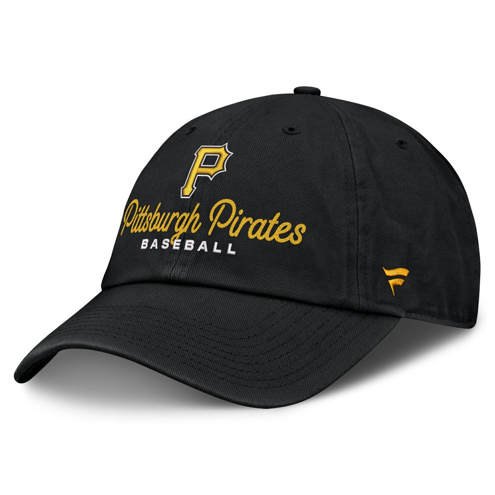 Black Pittsburgh Pirates Fanatics Women's Velocity Adjustable Hat