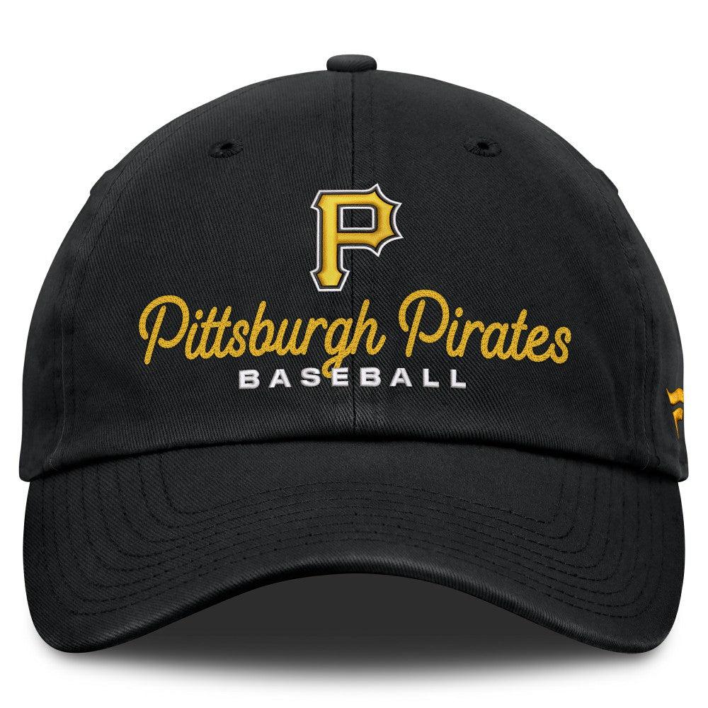 Black Pittsburgh Pirates Fanatics Women's Velocity Adjustable Hat
