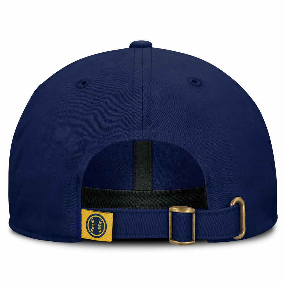 Navy Milwaukee Brewers Fanatics Women's Velocity Adjustable Hat