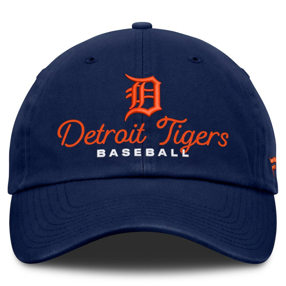 Navy Detroit Tigers Fanatics Women's Velocity Adjustable Hat