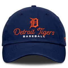 Navy Detroit Tigers Fanatics Women's Velocity Adjustable Hat