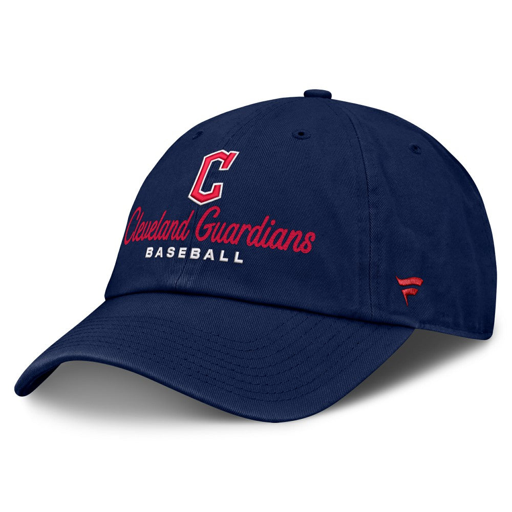 Navy Cleveland Guardians Fanatics Women's Velocity Adjustable Hat
