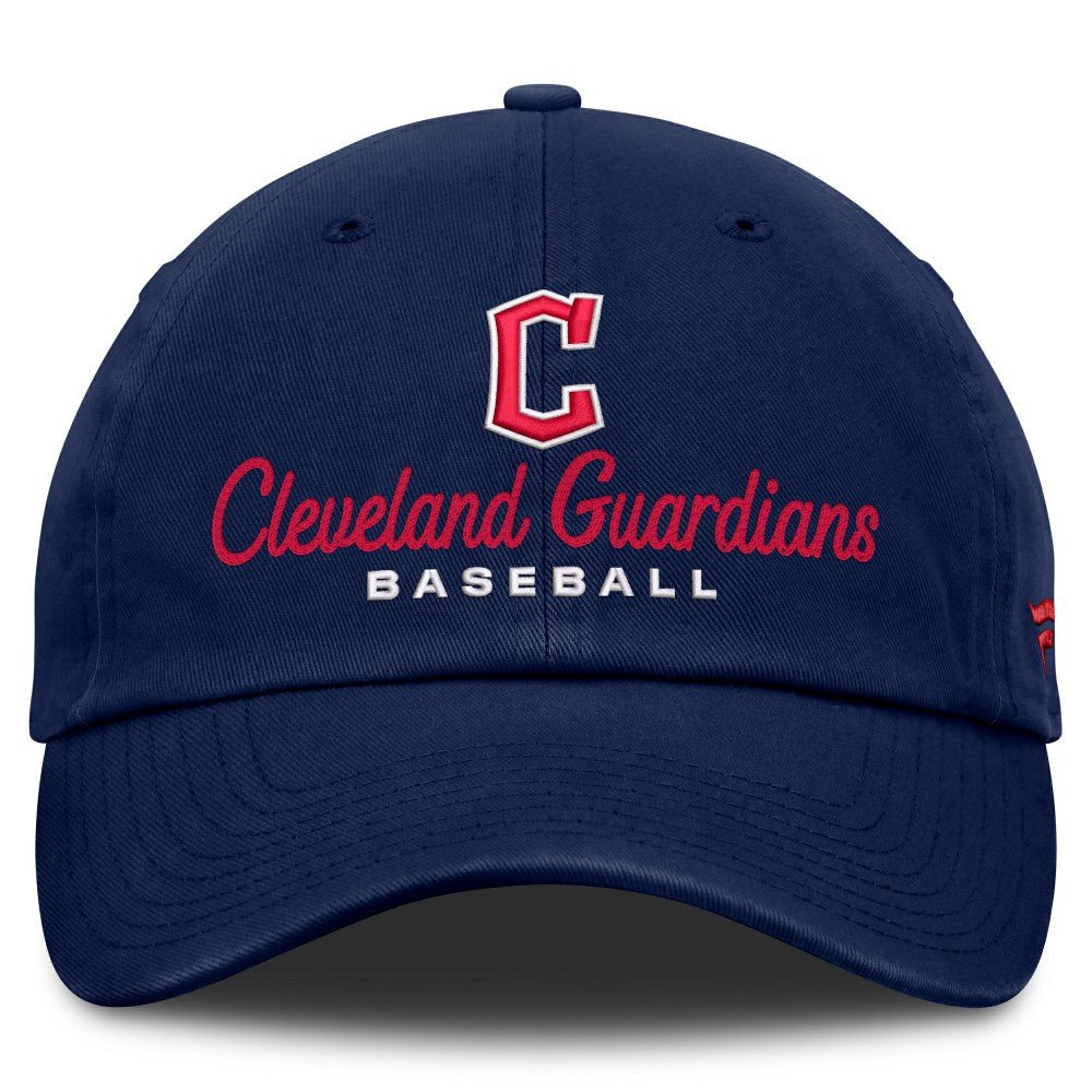 Navy Cleveland Guardians Fanatics Women's Velocity Adjustable Hat