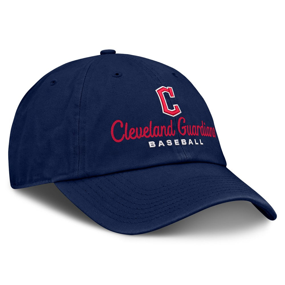 Navy Cleveland Guardians Fanatics Women's Velocity Adjustable Hat