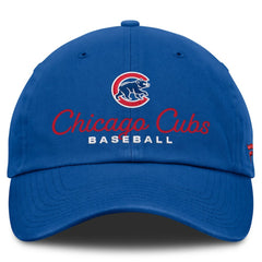 Royal Chicago Cubs Fanatics Women's Velocity Adjustable Hat