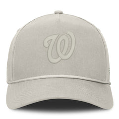 Stone Washington Nationals Fanatics Undertone A-Frame Adjustable Hat
