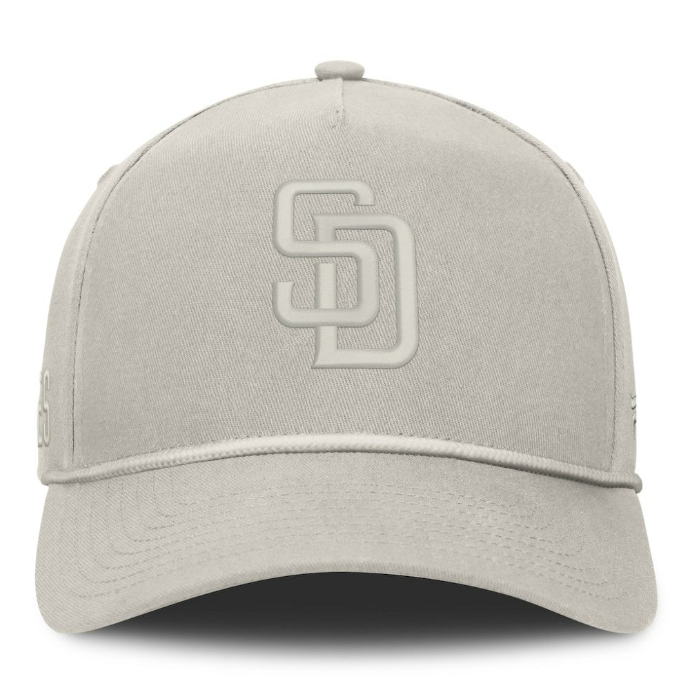 Stone San Diego Padres Fanatics Undertone A-Frame Adjustable Hat