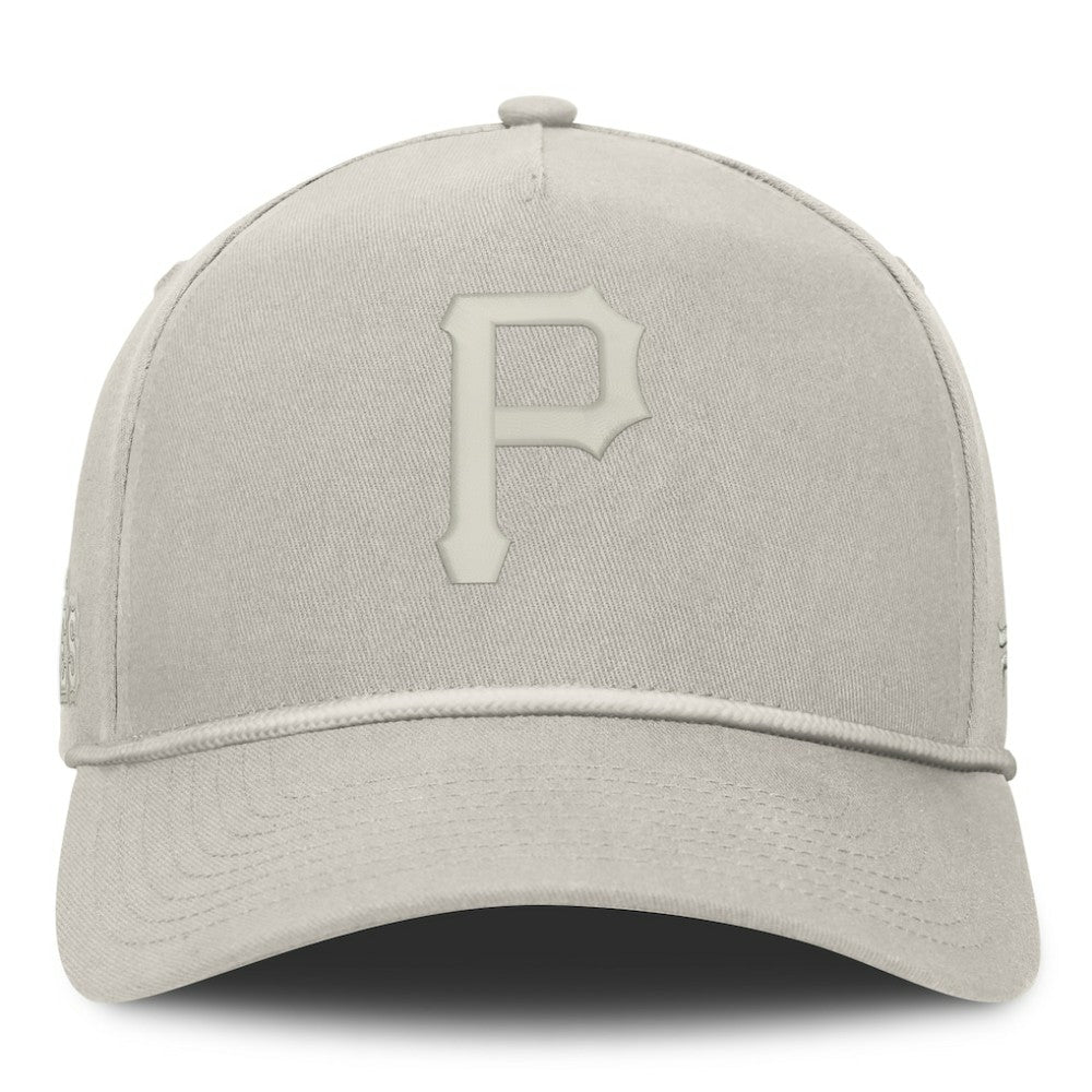 Stone Pittsburgh Pirates Fanatics Undertone A-Frame Adjustable Hat