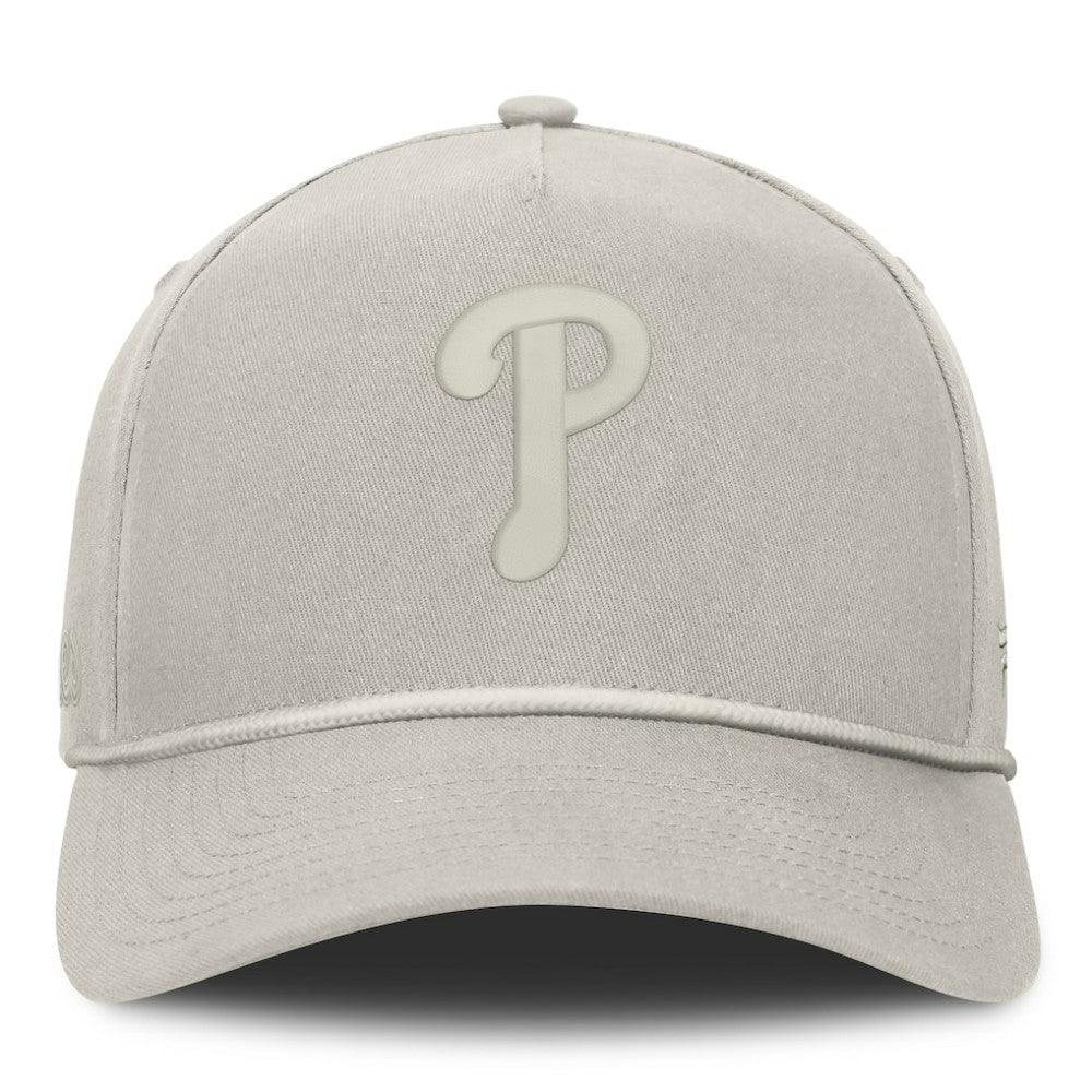 Stone Philadelphia Phillies Fanatics Undertone A-Frame Adjustable Hat