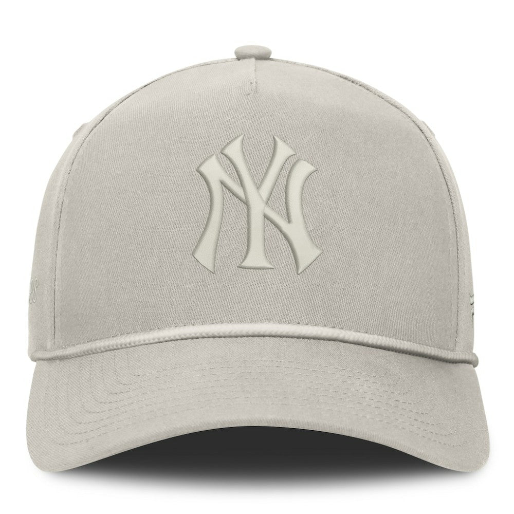 Stone New York Yankees Fanatics Undertone A-Frame Adjustable Hat
