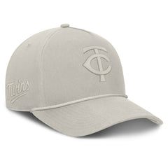 Stone Minnesota Twins Fanatics Undertone A-Frame Adjustable Hat
