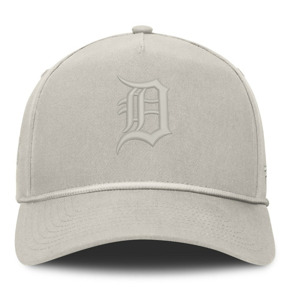 Stone Detroit Tigers Fanatics Undertone A-Frame Adjustable Hat