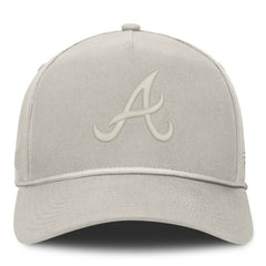 Stone Atlanta Braves Fanatics Undertone A-Frame Adjustable Hat