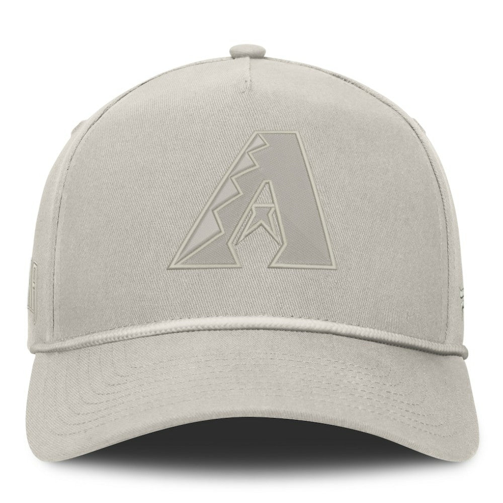 Stone Arizona Diamondbacks Fanatics Undertone A-Frame Adjustable Hat