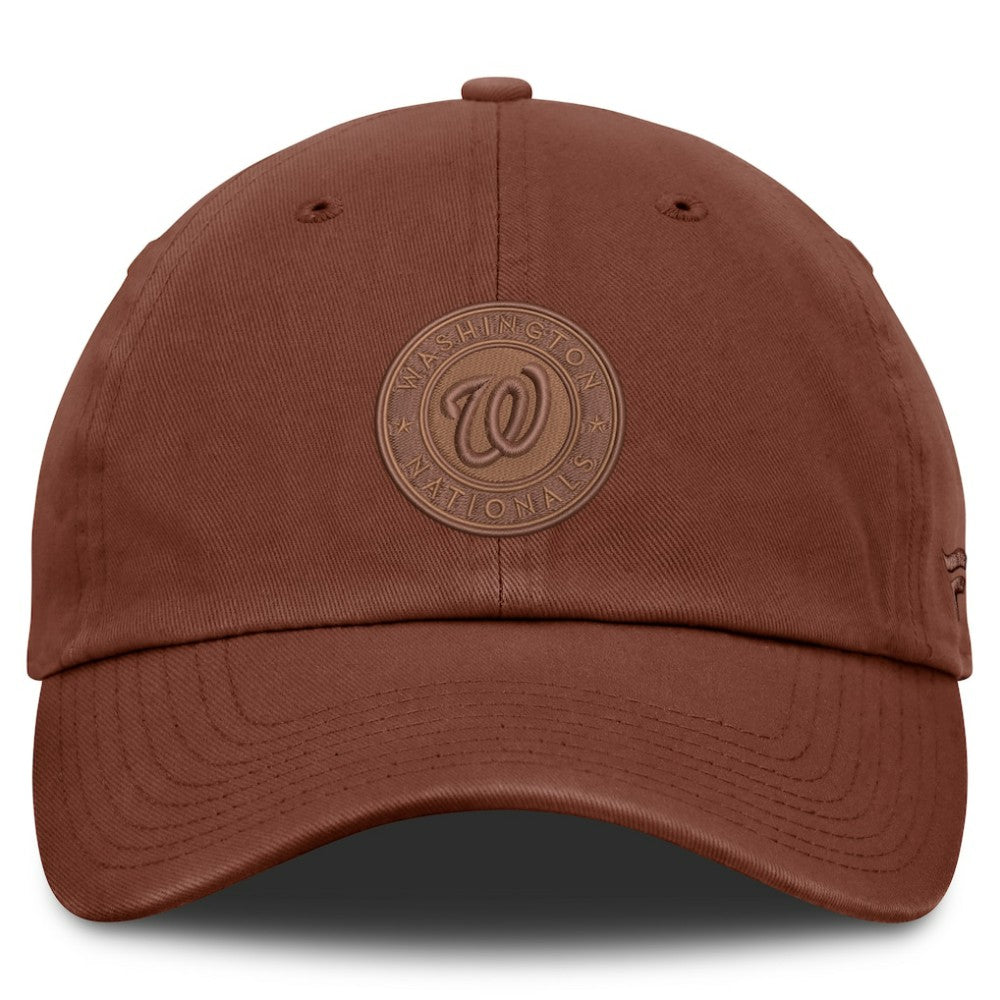 Brown Washington Nationals Fanatics Tinge Adjustable Hat