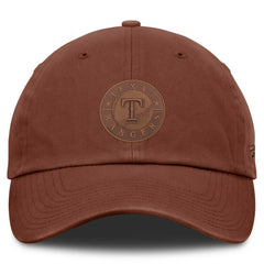 Brown Texas Rangers Fanatics Tinge Adjustable Hat