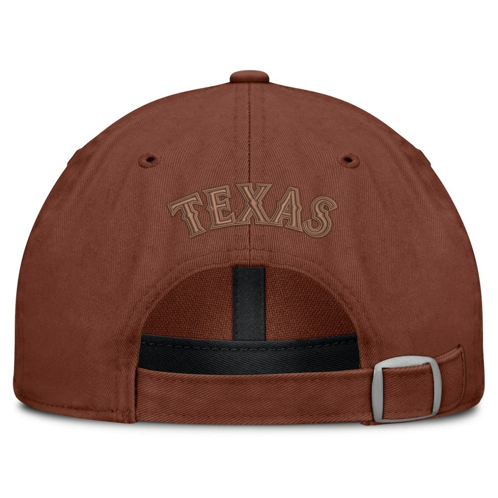 Brown Texas Rangers Fanatics Tinge Adjustable Hat