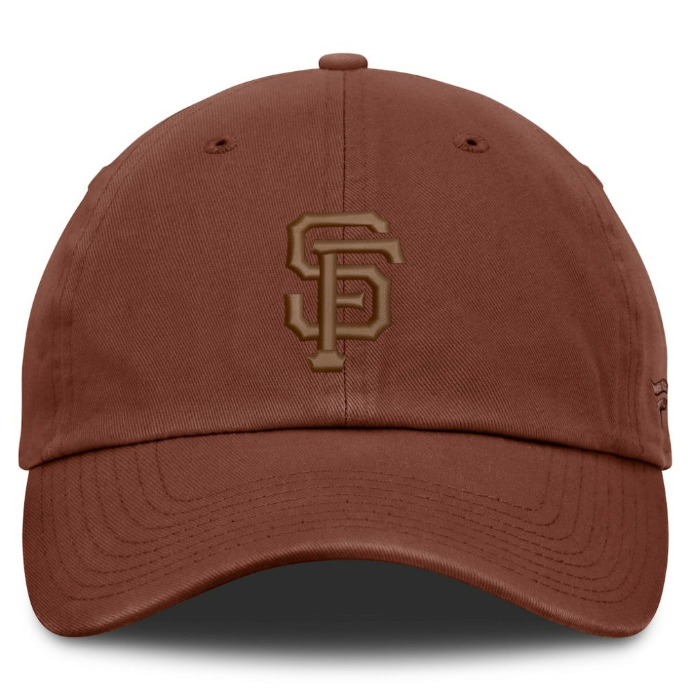 Brown San Francisco Giants Fanatics Tinge Adjustable Hat