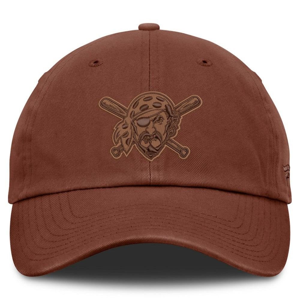 Brown Pittsburgh Pirates Fanatics Tinge Adjustable Hat