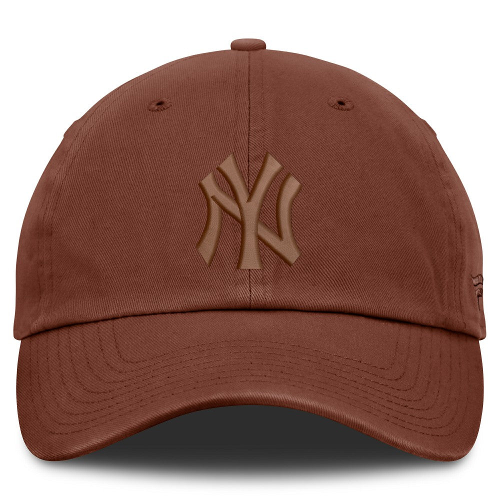 Brown New York Yankees Fanatics Tinge Adjustable Hat